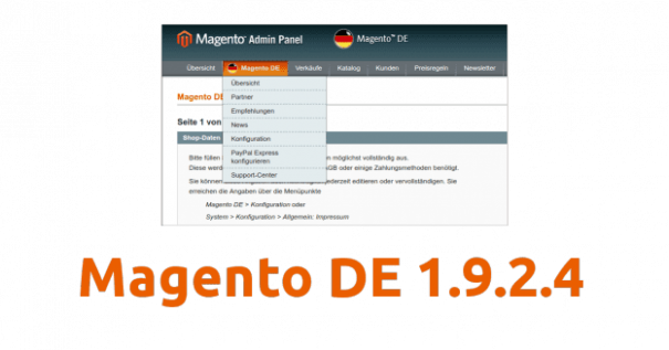 Aktuelles Release: Magento DE 1.9.2.4