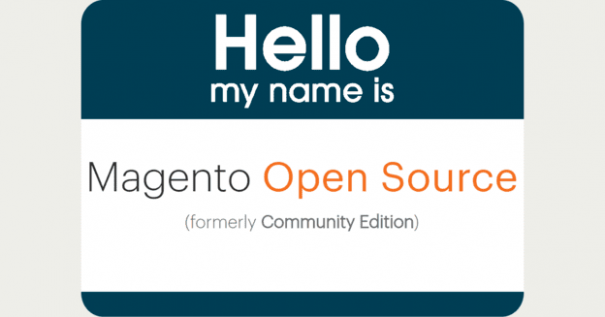 Magento Community Edition heißt jetzt Magento Open Source