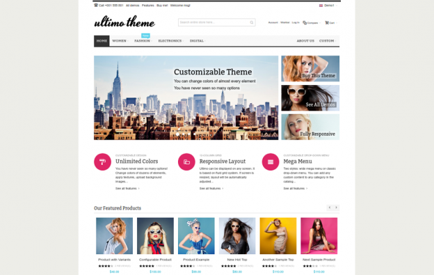 Magento Ultimo Theme Magento Ultimo Theme