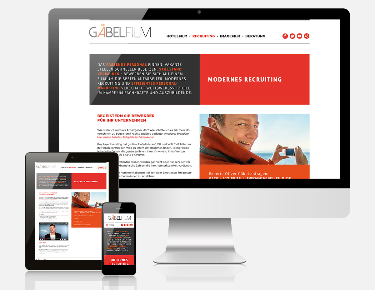 Website Gäbel Film