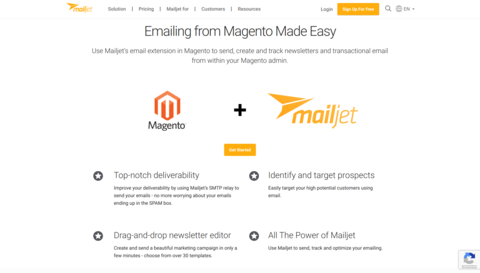 Newsletter-Marketing-Tools: Mailjet