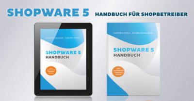 Shopware 5 Handbuch jetzt als Paperback und E-Book im Buchhandel