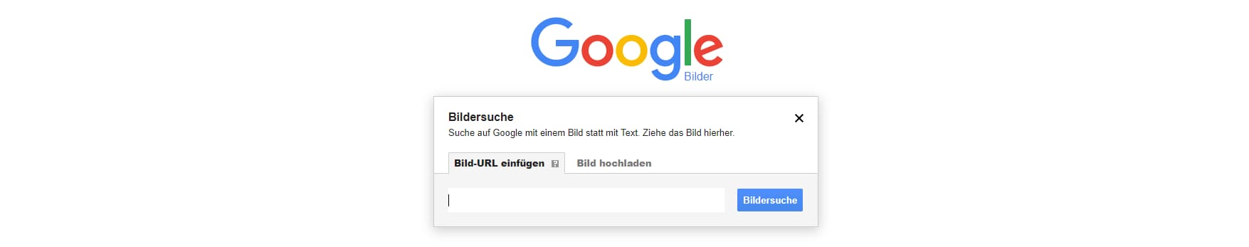 Bildersuche bei Google