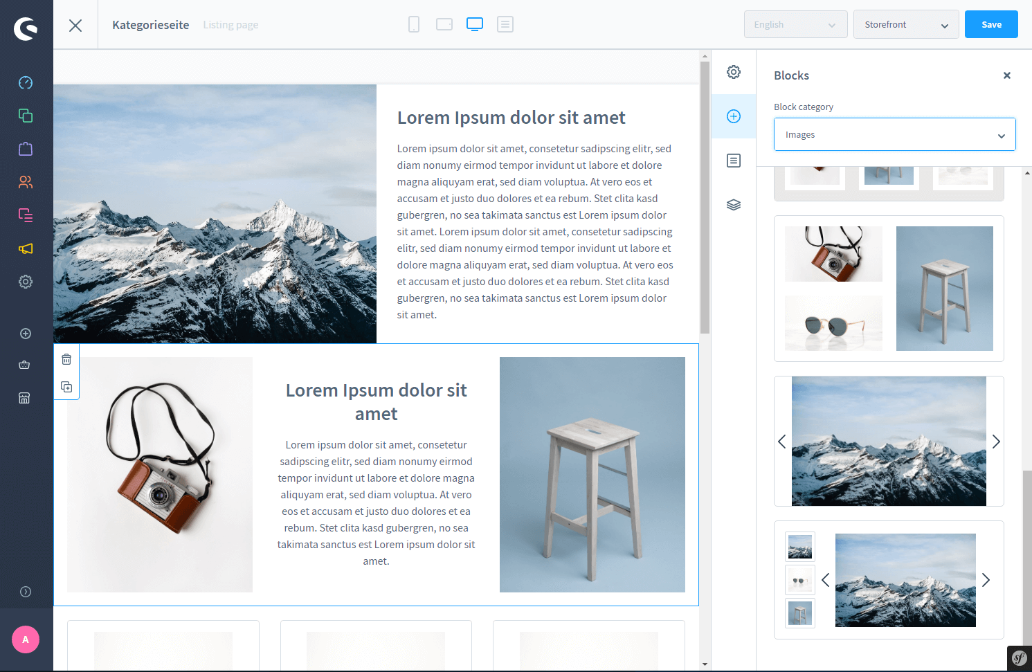 Shopware 6 Erlebniswelten Shopware 6 Erlebniswelten