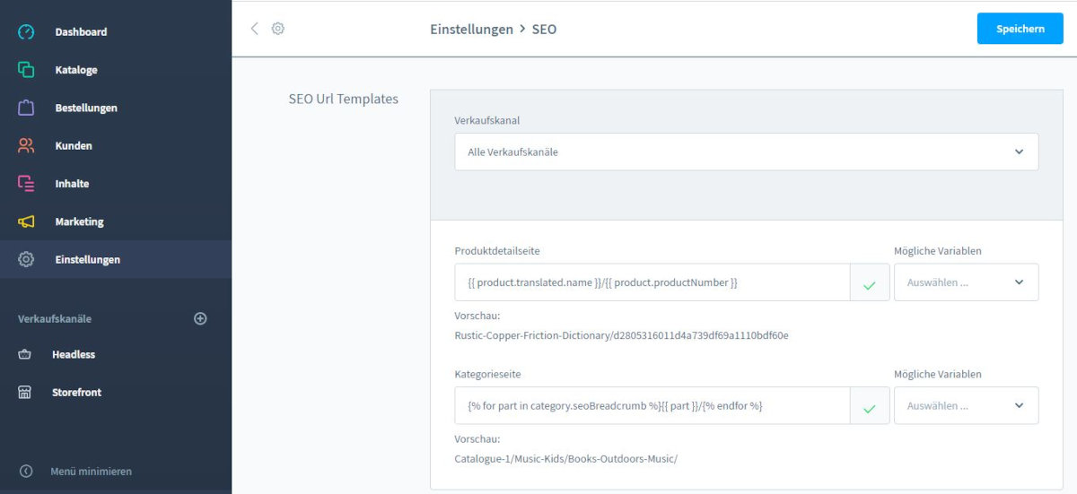 shopware-6-einstellungen-seo Shopware 6 Backend SEO Einstellungen