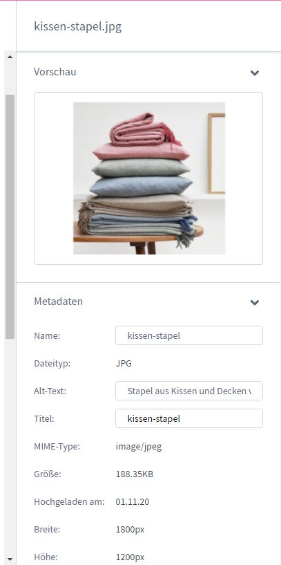 shopware-6-inhalte-medien Shopware 6 Backend Medienverwaltung
