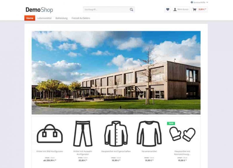 Shopware 5 Demoshop