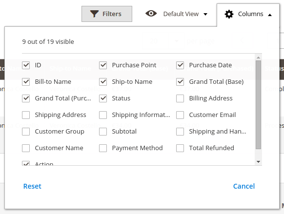 Magento 2 Filter