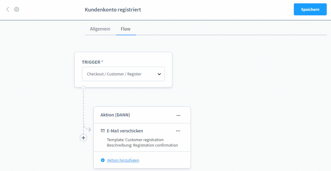 Shopware 6 Flow Builder Detail