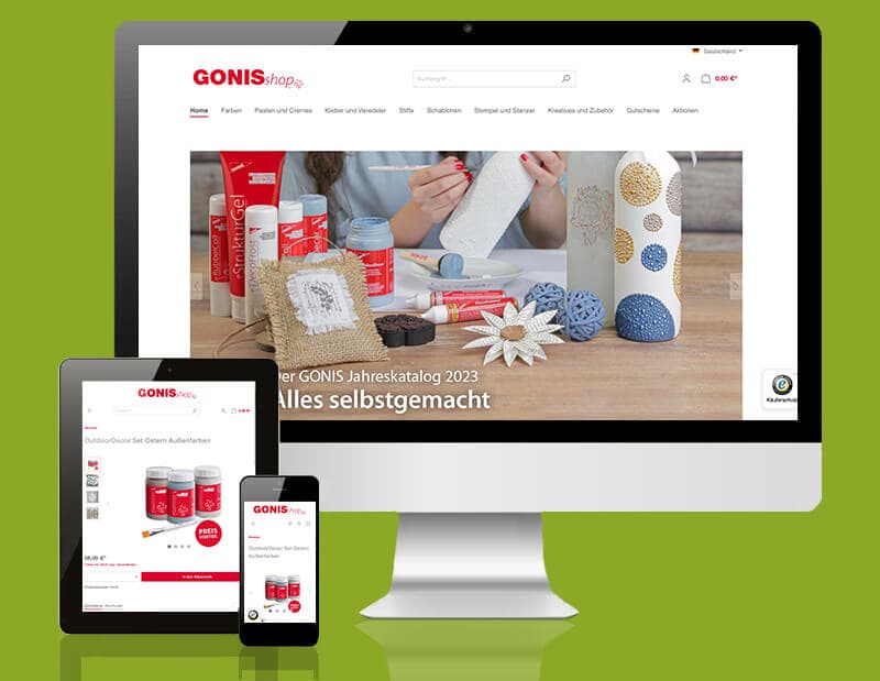 Case Study: GONIS GmbH (Relaunch mit Shopware 6)