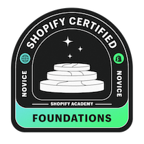 Shopify Foundations Certification badge