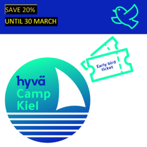 Hyvä Camp Kiel 2026 Early Bird - save 20% til march, 20th