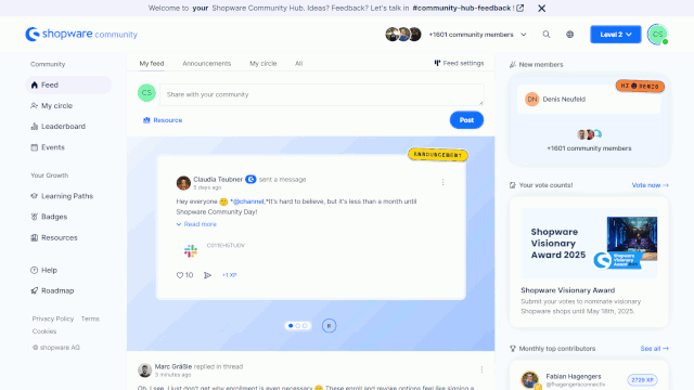Shopware Community Hub