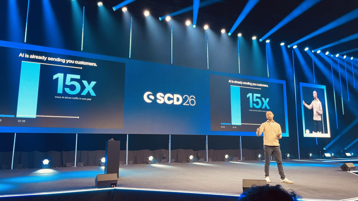 Keynote von Sebastian Hamann beim Shopware Community Day 2026
