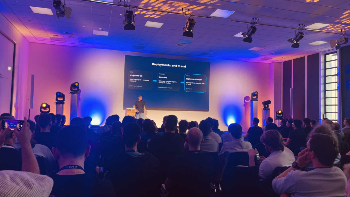 Soner Sayakci beim Shopware Community Day 2026