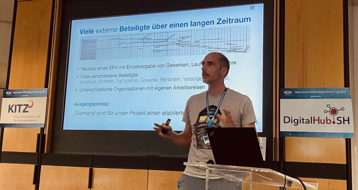 Vortrag von Heiko Behrens beim Nextcloud Schleswig-Holstein Tag 2026