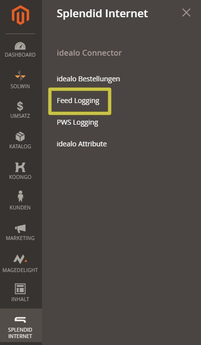 Installations- und Konfigurationsanleitung 'idealo Connector – Magento 2'