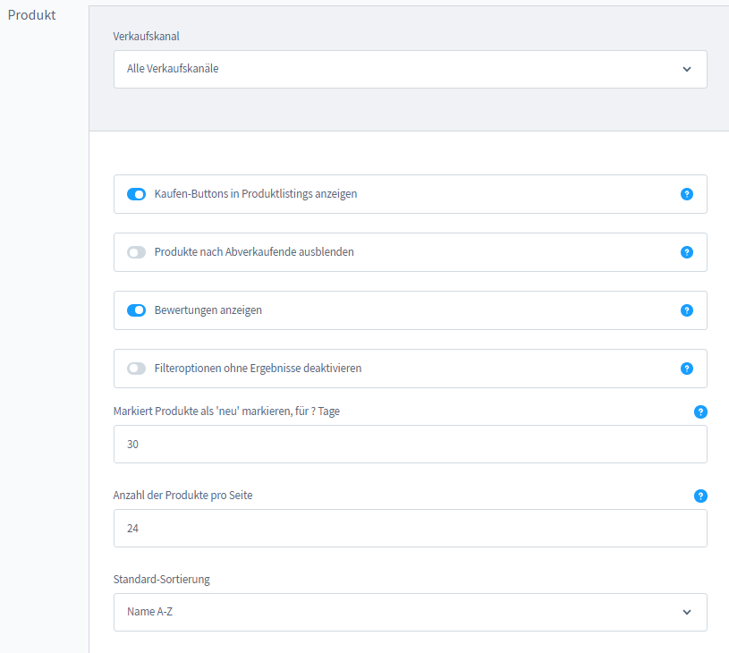 Shopware 6 Handbuch – 8. Kapitel: einstellungen bearbeiten