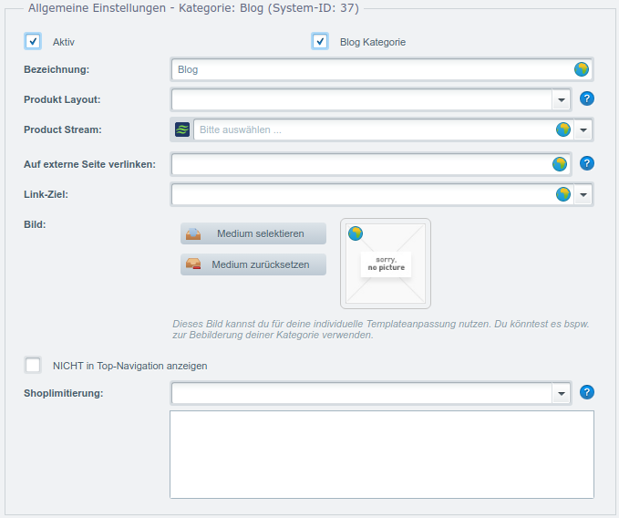 Shopware Handbuch – 2. Kapitel: Kategorien, Eigenschaften, Filter, Hersteller